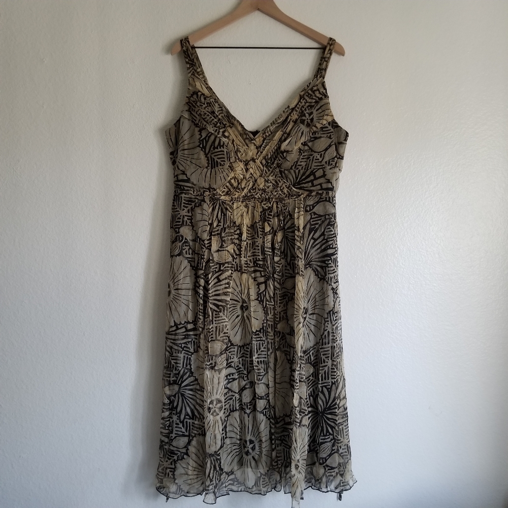 Signature by Robbie Bee Floral Midi Dress 18W